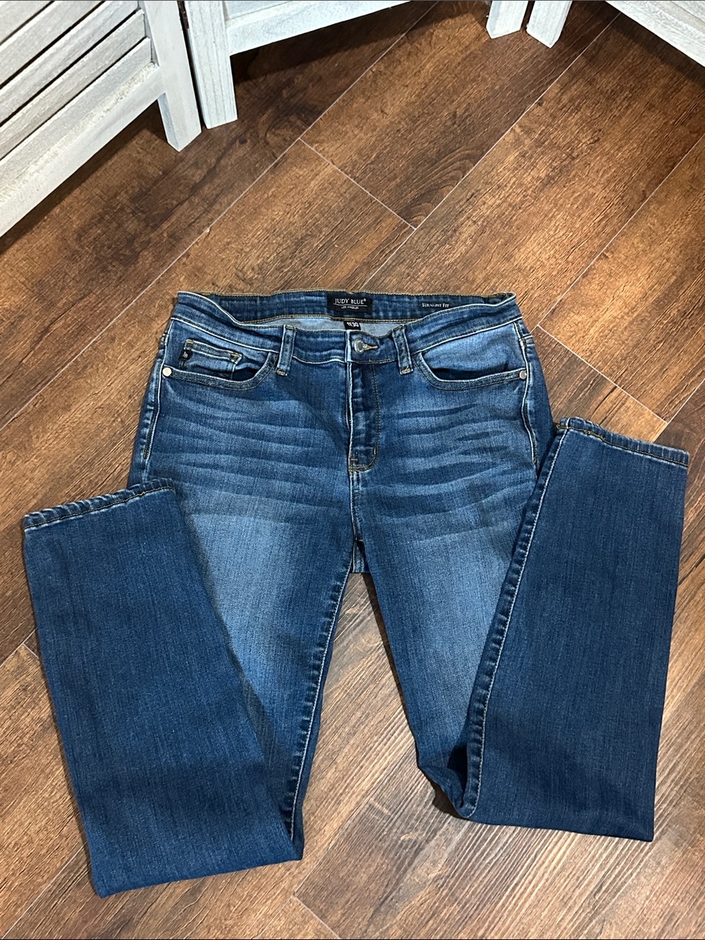Judy Blue Dark Blue Straight Leg Jeans size 11